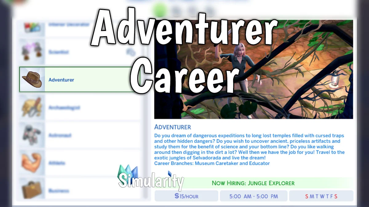 Adventurer Career