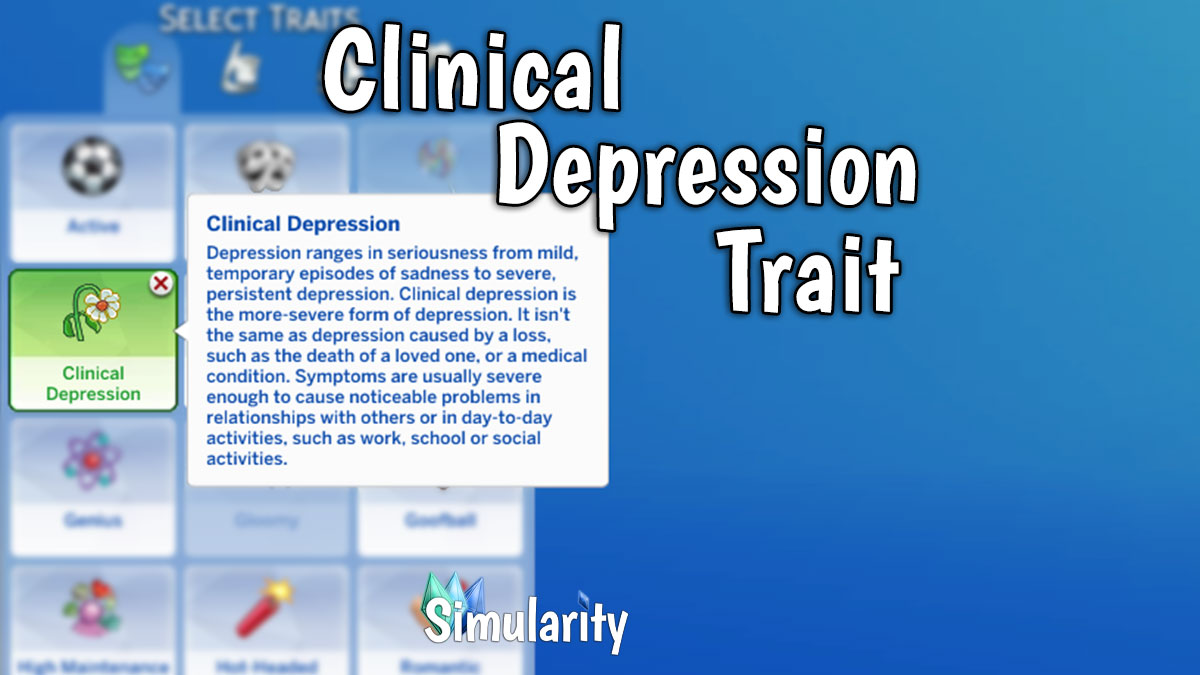 Clinical Depression Trait