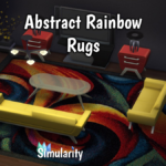 Abstract Rainbow Rugs