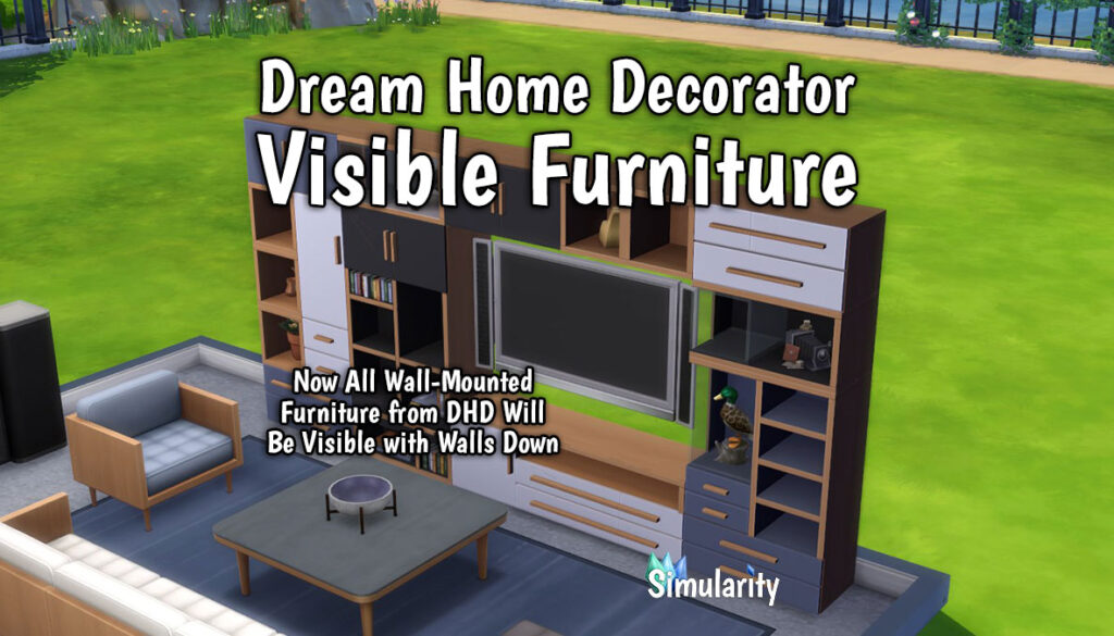 Dream Home Decorator Visible Furniture Mod