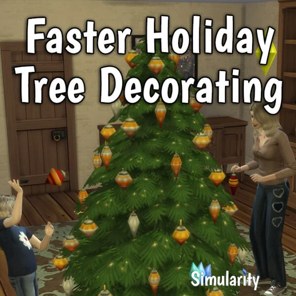 Faster Holiday Tree Decorating Mod