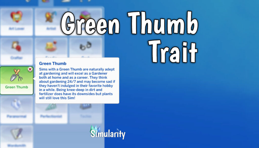 Green Thumb Trait