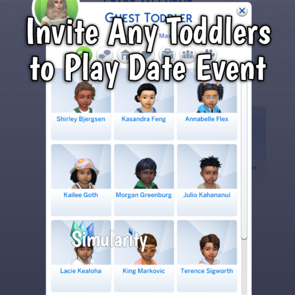 Invite Any Toddlers to Play Date