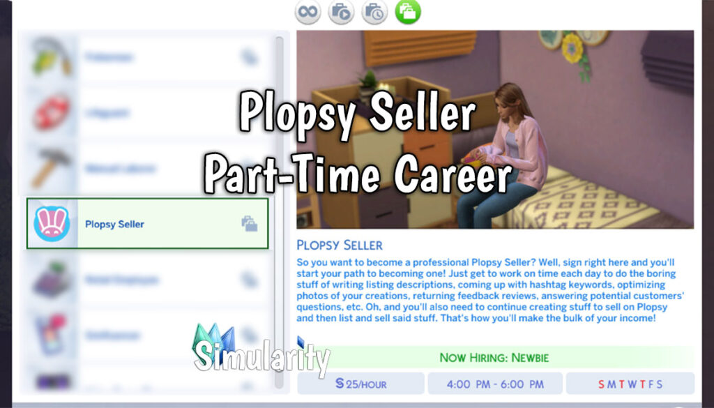 Plopsy Seller Part-Time Career