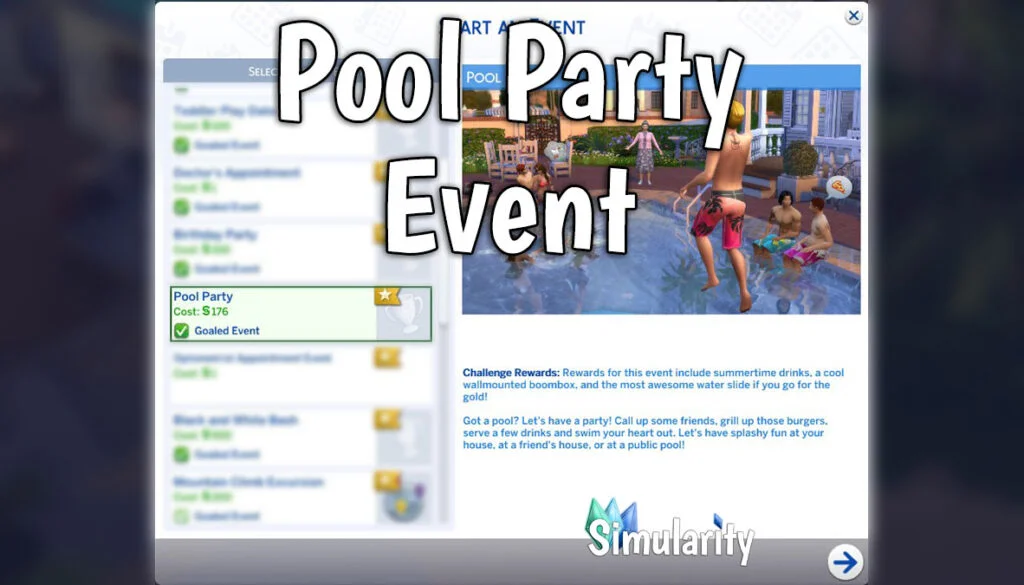 Pool Party Event
