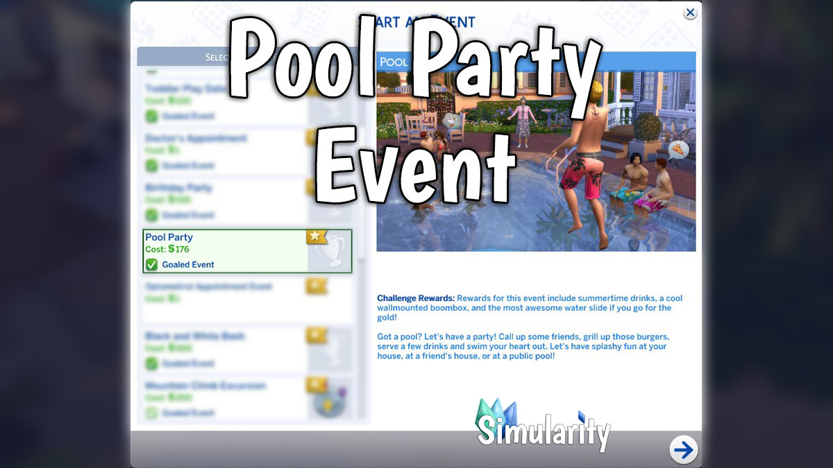 Pool Party Event
