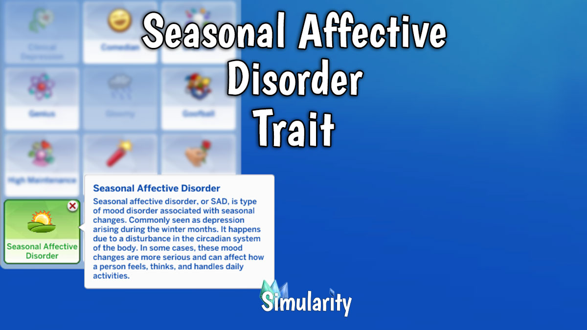 Seasonal Affective Disorder Trait