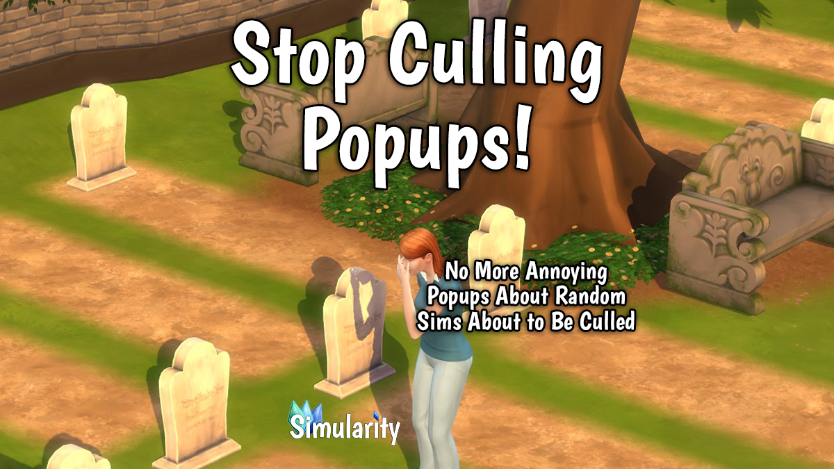 Stop Culling Popups