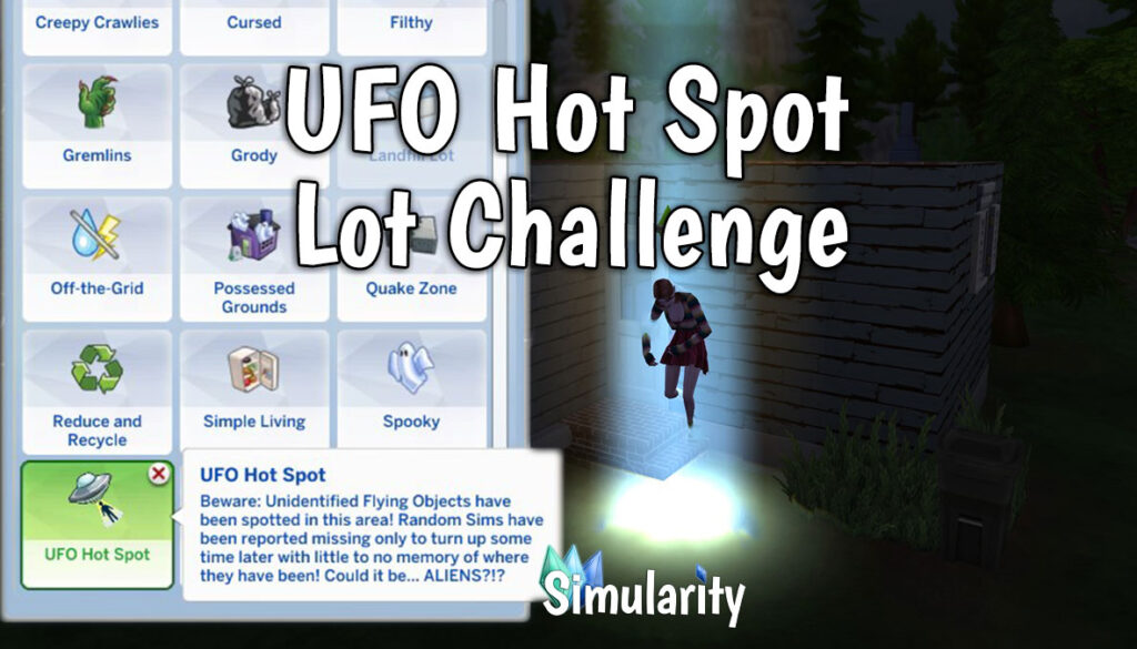 UFO Hot Spot Lot Challenge