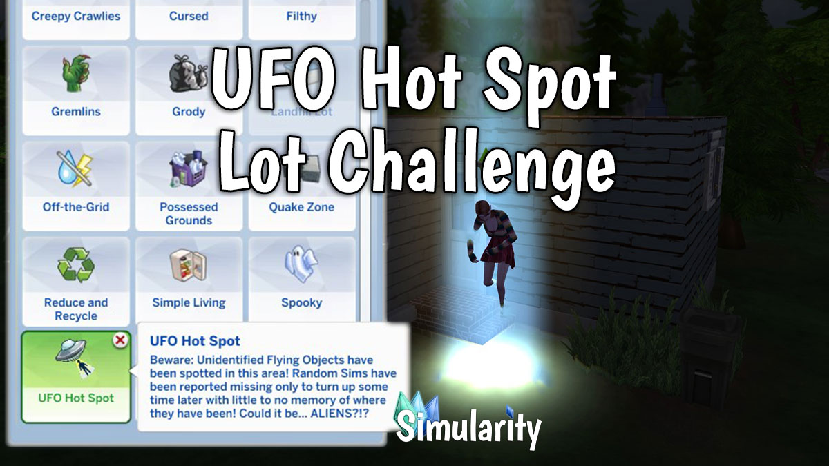 UFO Hot Spot Lot Challenge