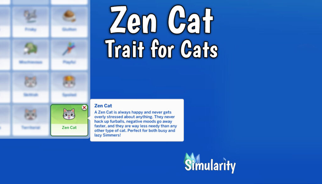 Zen Cat Trait for Cats