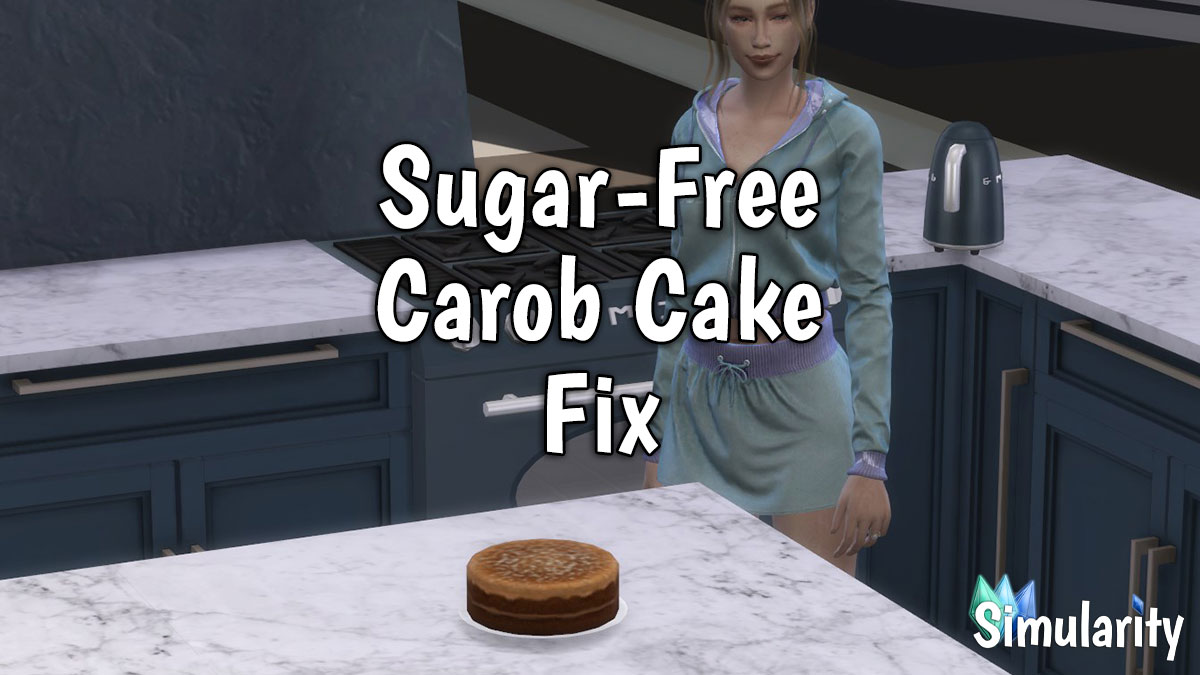 Sugar-Free Carob Cake Fix