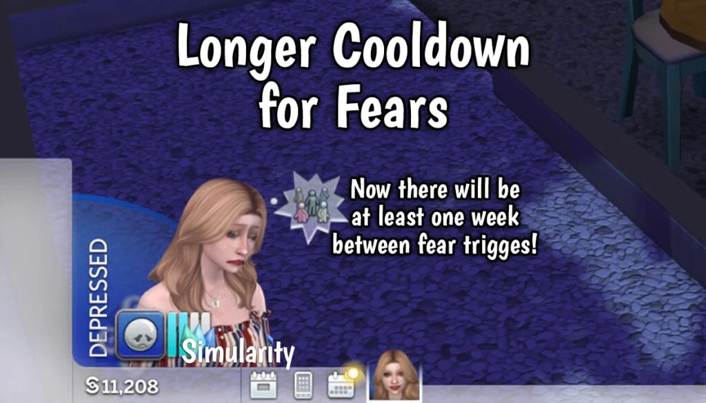 Longer Cooldowns for Fears