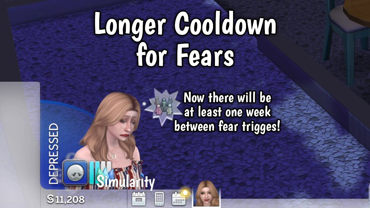 Longer Cooldowns for Fears