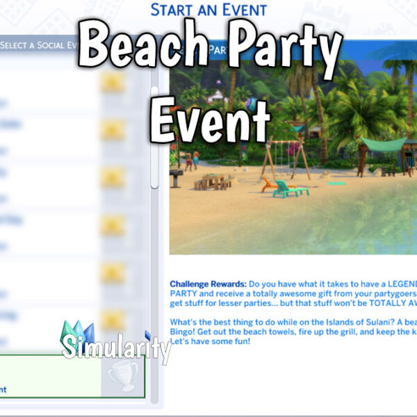 Beach Party Event