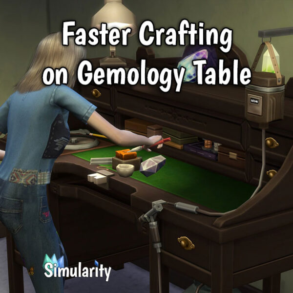 Faster Crafting on Gemology Table