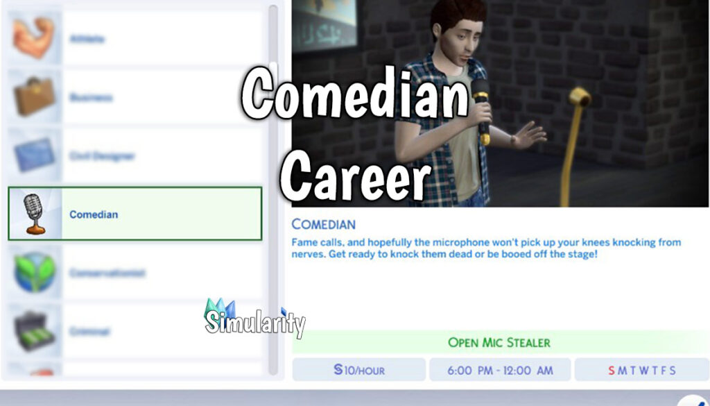 Comedian Career