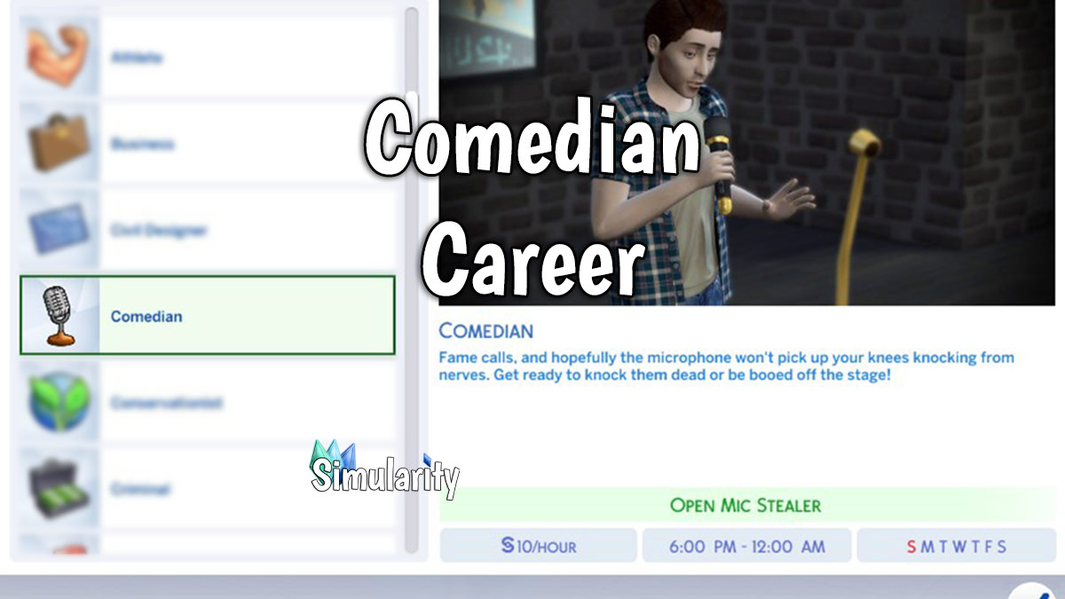 Comedian Career