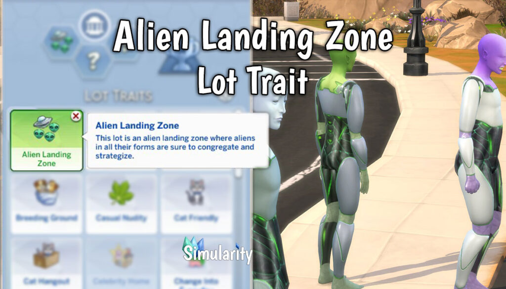 Alien Zone Lot Trait