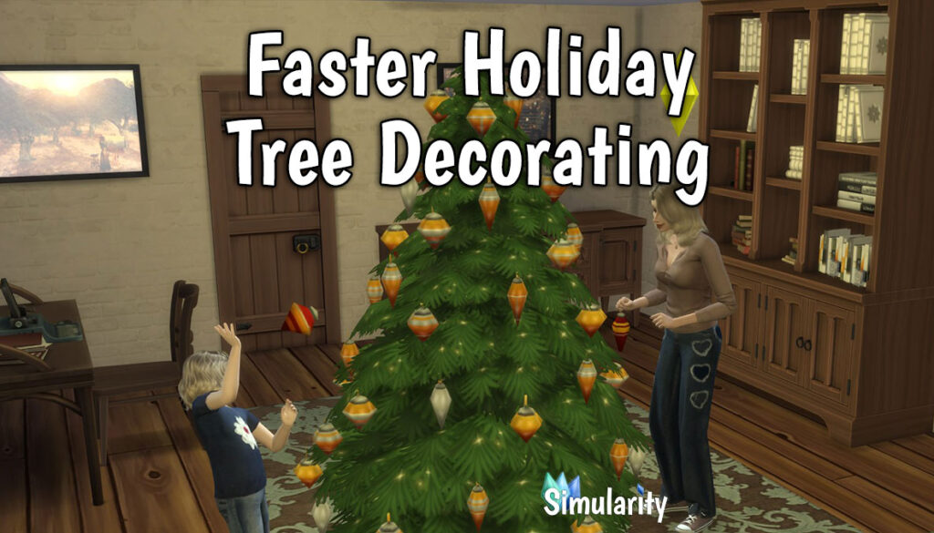 Faster Holiday Tree Decorating