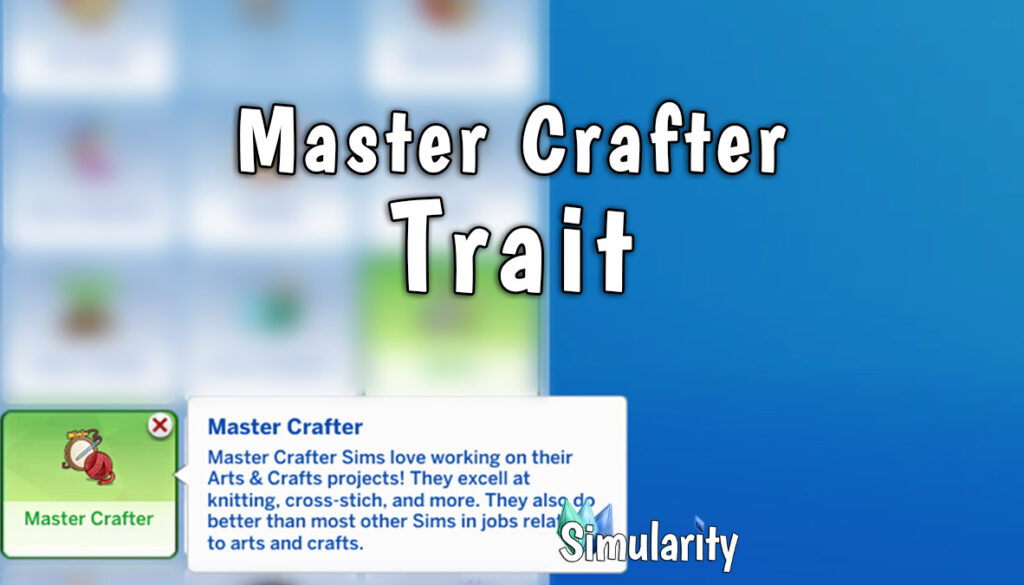 Master Crafter Trait