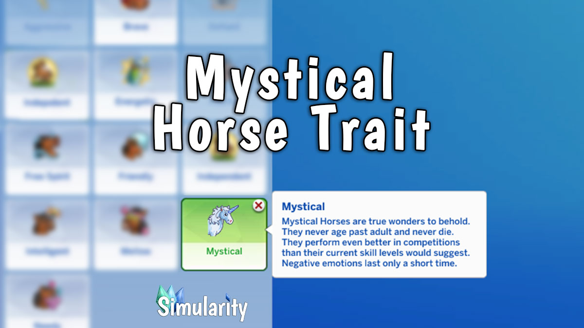 Mystical Horse Trait