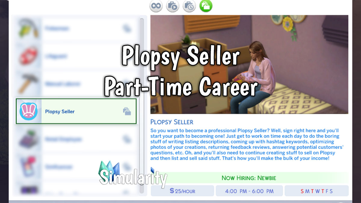 Plopsy Seller Part-Time Career