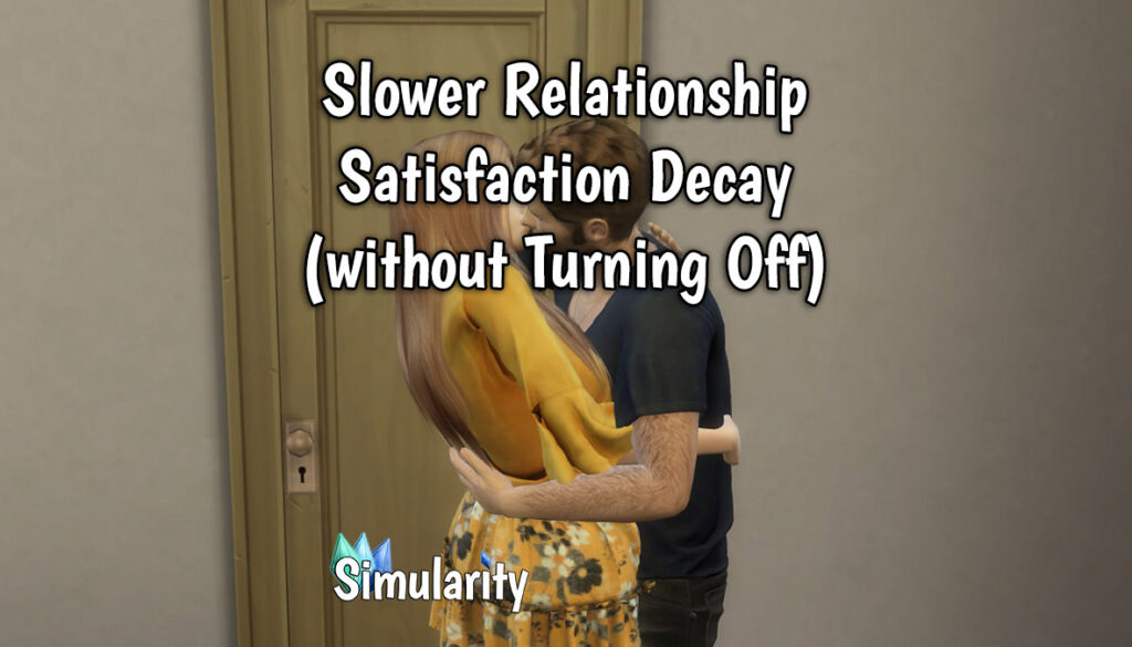 Slower Relationship Satisfaction Decay