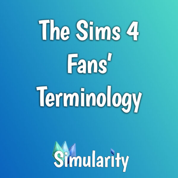 The Sims 4 Fans’ Terminology