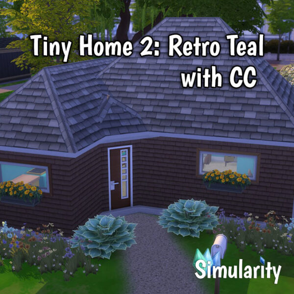 Tiny Home 2 Retro Teal with CC