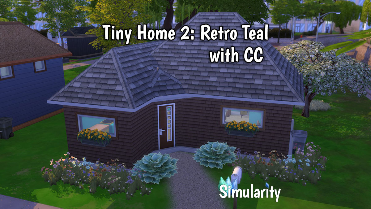 Tiny Home 2 Retro Teal with CC