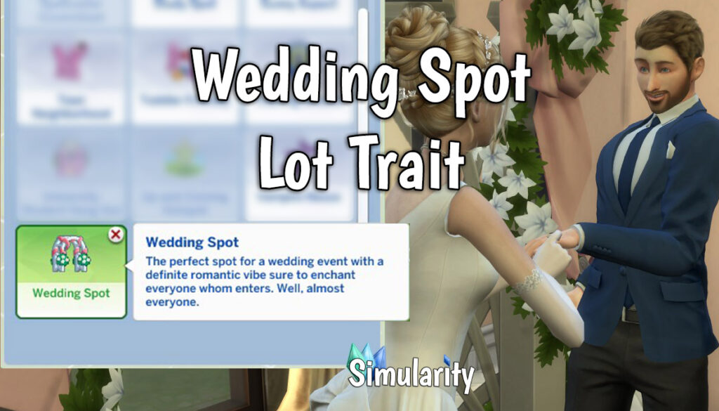 Wedding Spot Lot Trait